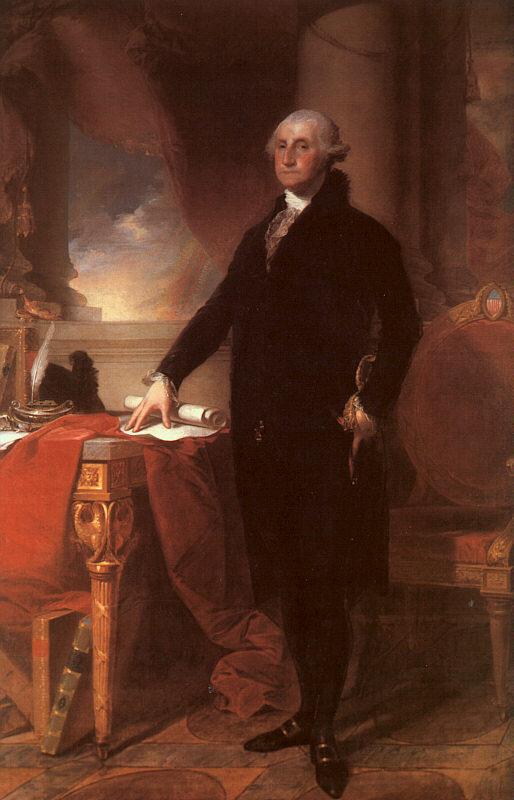 Gilbert Charles Stuart George Washington France oil painting art
